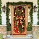thumbnail image 4 of Uuiauoio Christmas Door Cover Flag Polyester Holiday Decorative Banner with Design for Indoor Outdoor Home Party Festive Decorations Seasonal Celebration Entrance Background Display, 4 of 7