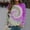 Purple, variant on CLOISE Women's Sweatshirts Tie Dyed Pullover Sweatshirts Crew Neck Long Sleeve Hoodies Shirts Green Basic Tops Fall Trendy Preppy Outfits XL