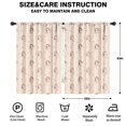 thumbnail image 2 of Blackout Kids Curtains,Princess with Unicorn Pattern Childrens Insulated Curtains Set Of 2,Bedroom Essentials,Toddler Room Decor 42"x63", 2 of 5
