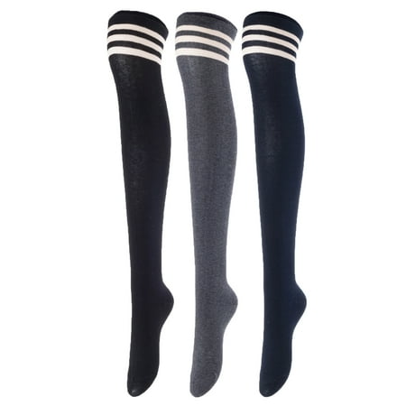 

Lovely Annie Women s 4 Pairs Cute Knee High Cotton Socks.