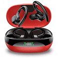 thumbnail image 1 of Auriculares inalámbricos Bluetooth 5.3 con estuche de carga con pantalla LED, conexión automática, larga duración, 1 of 5