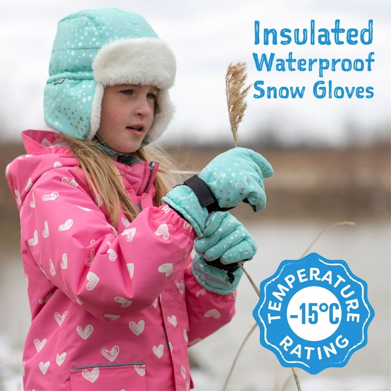 Jan & Jul Toasty-Dry Waterproof Snow Mitten - Nebula Blue Jan & Jul Toasty-Dry Waterproof Snow Mitten - Nebula Blue