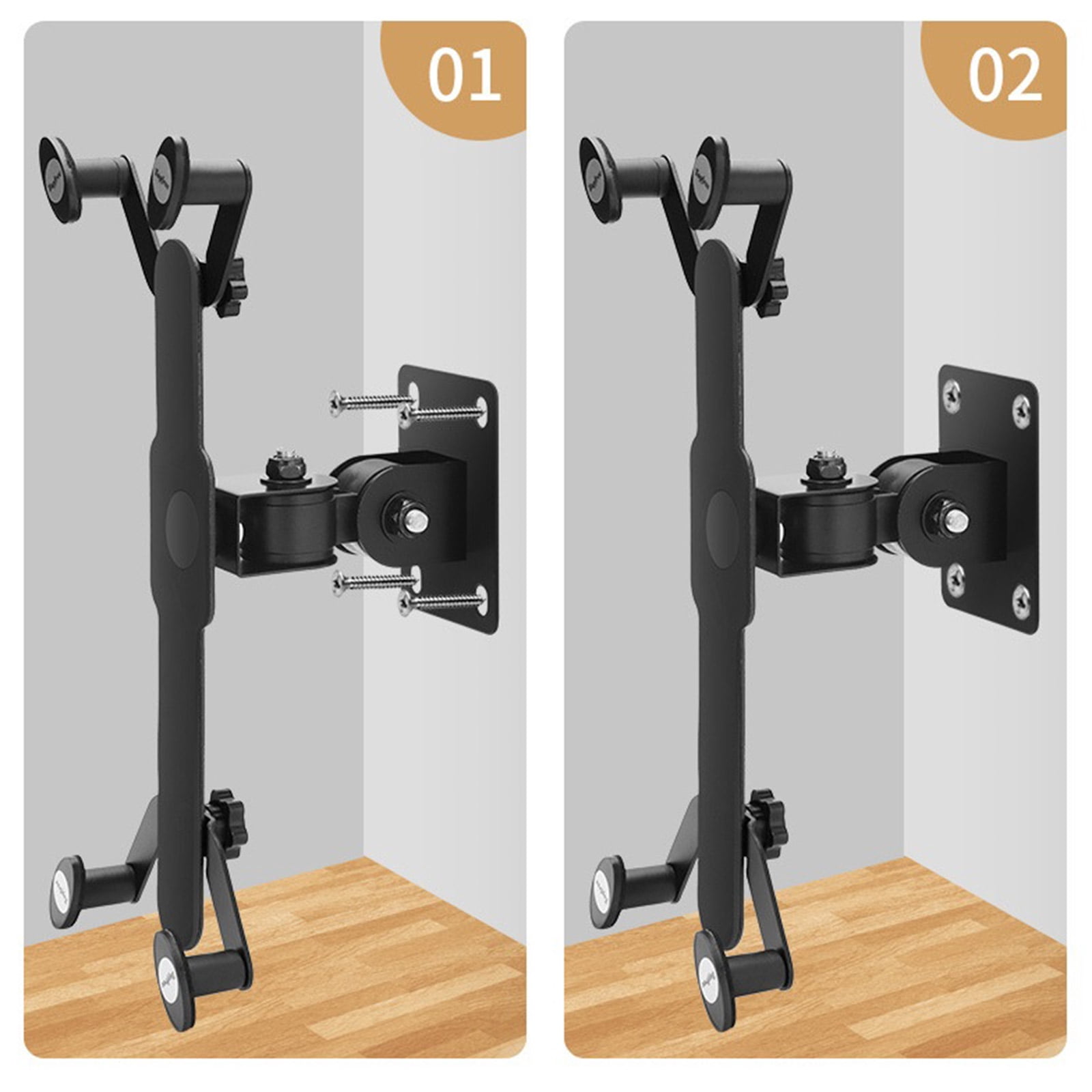 TINYSOME Long Arm Adjustable Laptop Phone Stand Metal Holder for Tablet Wall Mount