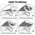 thumbnail image 6 of Fotbe Chicken Car Windshield Sunshade | Sun Visor Protector Front Window Shade, Keeps Out UV Rays, Keeps Your Vehicle Cool-Small, 6 of 7