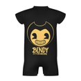 thumbnail image 6 of Bendy And The Ink Machine Baby Boy Girl Short Sleeve Romper Clothing Set Print Cartoon Baby Summer One Piece Jumpsuit, 6 of 8