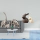 thumbnail image 2 of Juego de figuras de animales de cerámica, elefantes y estatuas, adornos coleccionables para el hogar, estantería, mueble de TV y decoración de jardín., 2 of 8