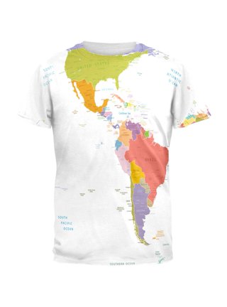 World Map Shirt