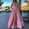 thumbnail image 2 of Dress for Women High-Split Dress Maxi Dress Women Evening Party Clubwear Long Dresses Maxi Dresses for Women, 2 of 7