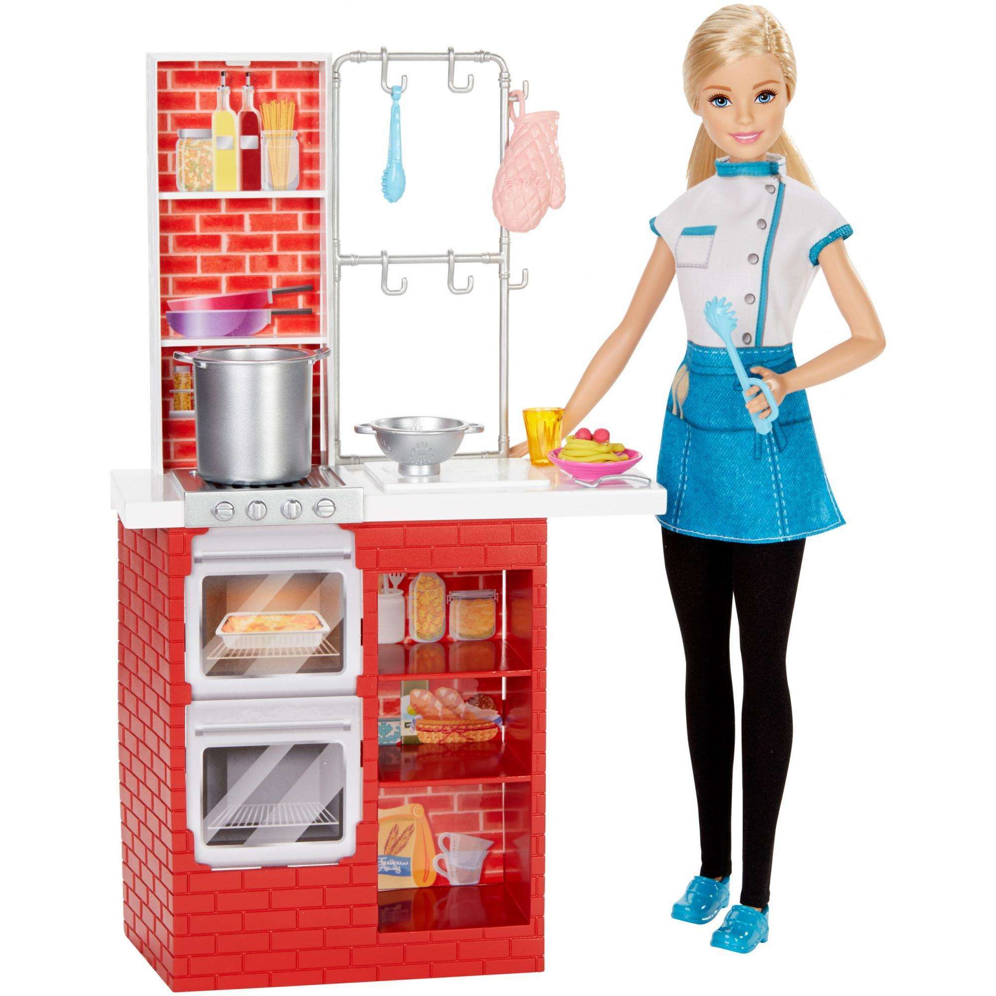 Barbie Spaghetti Chef Doll & Playset - image 4 of 14