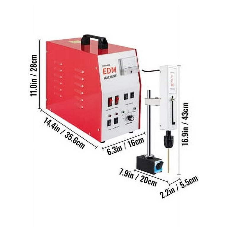 VEVOR Portable EDM Machine 800W EDM Tap Remover Depth VEVOR Portable EDM Machine 800W EDM Tap Remover Depth
