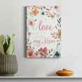 thumbnail image 4 of Love Mom Premium Gallery Wrapped Canvas - Ready to Hang - 32 x 48, 4 of 9