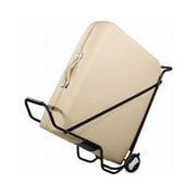 Master SpaMaster Wheeled Carrying Cart, Black
