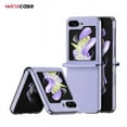 thumbnail image 2 of Samsung Series | Galaxy Z Flip5 Fashionable Leather Case,iPhone 16 Pro Max, 2 of 5