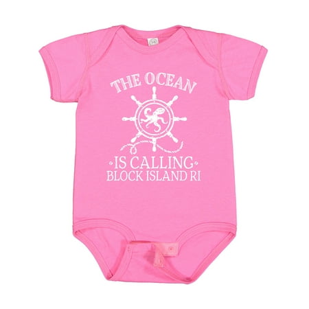 

Inktastic Block Island Rhode Island Vacation Gift Baby Boy or Baby Girl Bodysuit