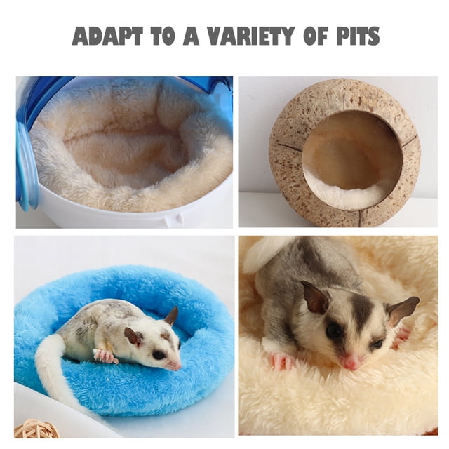 Tmvgtek Almohadilla Para Nido De Hámster Animal Chinchilla Conejo Conejillo De Indias Cojín De Felpa (Rose S) Tmvgtek Para estrenar