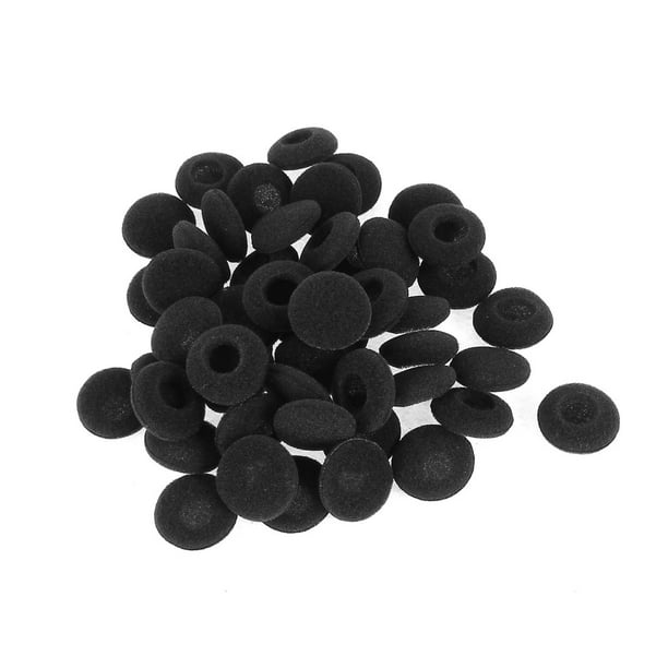 50 Pcs Soft Sponge Foam Earphone Pad Cap Earbud Cover Tips Replacement