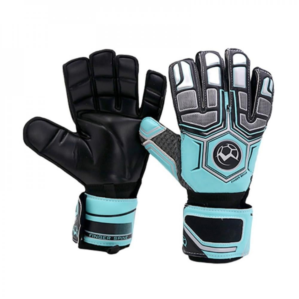 Naiyafly Men Women Goalie Gloves Latex Goalkeeper Gloves with Finger