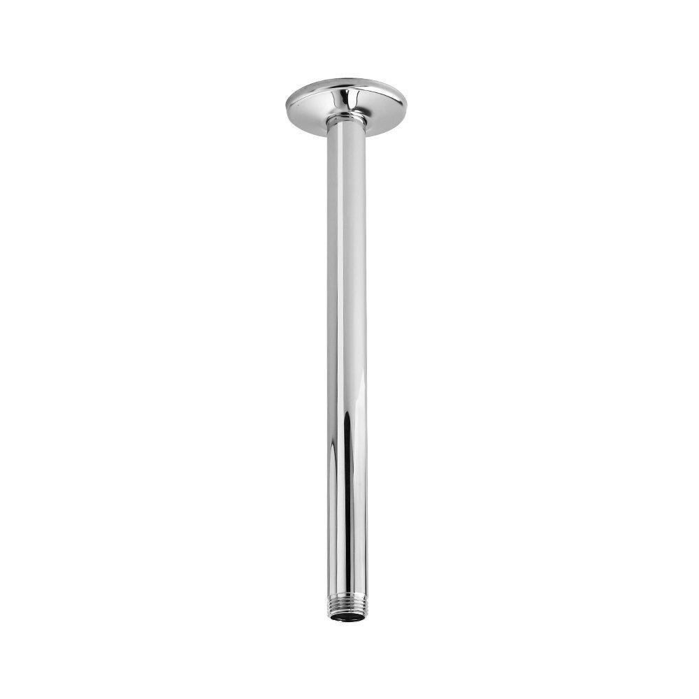 Ceiling Mount Shower Arm and Escutcheon with 1/2Inch NPT Thread (12