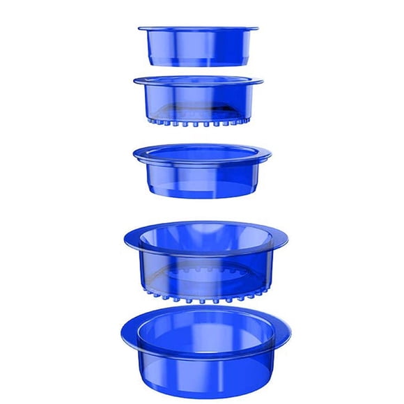 MesaSe 5pcs/set Sandwich Sealers DIY Bread Maker Molds Plastic Lunchbox Kitchen Baking Moulds