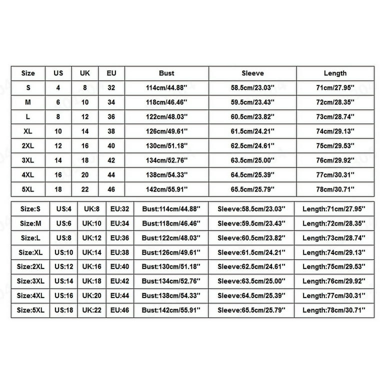 North face women's best sale coat size chart