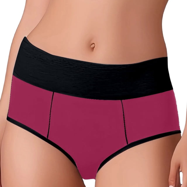 Women's High Rise Seamless Panties for Plus Size with Comfortable Fit and Lifting Support for Everyday Leisure