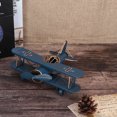 thumbnail image 5 of YSTINNG Vintage Airplane Model Wrought Iron Aircraft Biplane for Desktop Decor Photo Props B311-3290, 5 of 5
