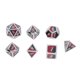 thumbnail image 5 of Dados D&D poliédricos Zulema Lote de dados poliédricos de aleación de zinc 14 piezas, 5 of 8