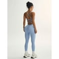 thumbnail image 7 of Top-kevin Hollow Back Gym Fitness Bra, Workout Leggings, Seamless Tights Sets, 7 of 7