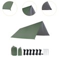 thumbnail image 6 of SunniMix Camping Tarp Lightweight Awning Canopy Shelter for Backpacking Traveling BBQ Green, 6 of 8