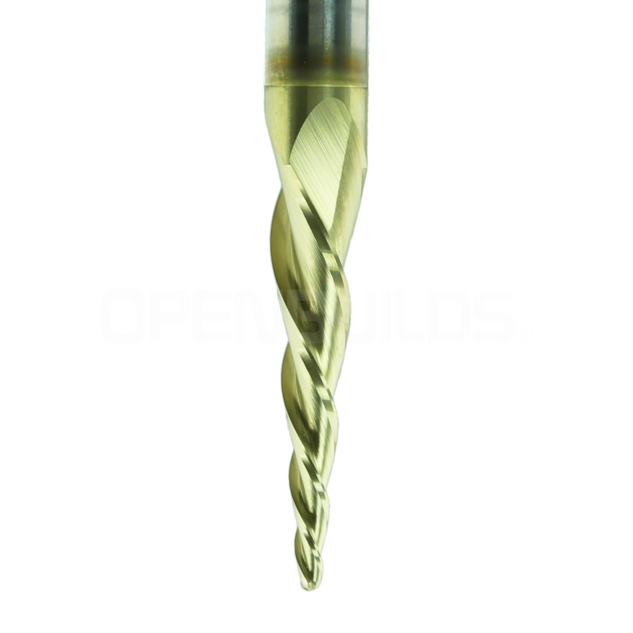 3 Flutes Solid Carbide Tapered Ball Nose End Mill 1/16" - Walmart.com