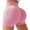 Pink, variant on Rigardu Women Workout Impact Shorts 4.5" Scrunch Butt Lifting Gym Shorts Seamless Booty Biker Shorts Black L