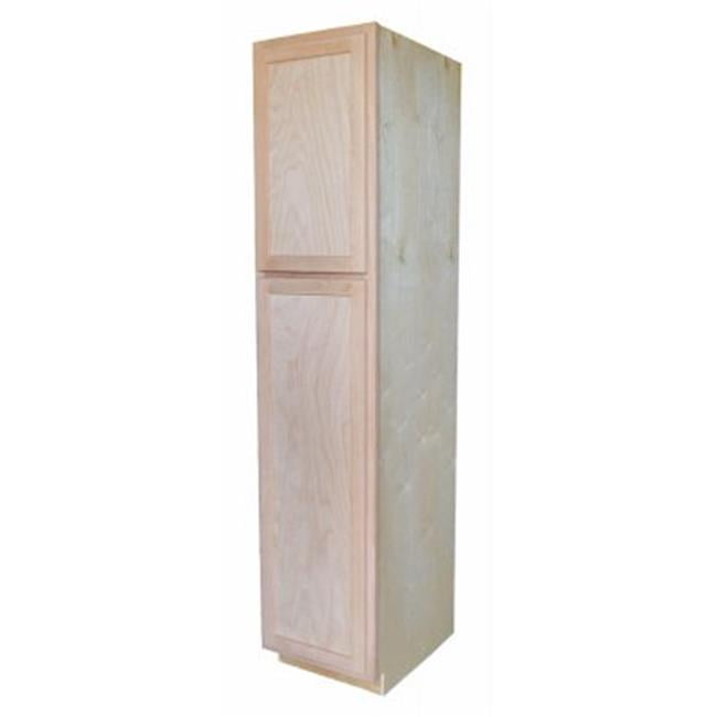 24 wide shop unfinished pantry cabinet