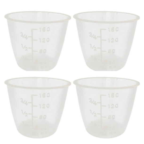 OUNONA 10 Pcs Food Grade Plastic Rice Measuring Cup Rice Cooker