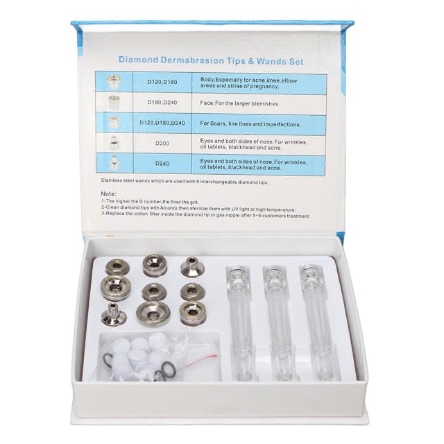 Beauty Machine Replacement Tips Professional Dermabrasion Accessory Replacement Tips for Skin Care
