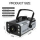 thumbnail image 2 of Máquina de humo para Halloween al aire libre con 6 luces estroboscópicas LED, máquina de humo de 1200 W para interiores con control remoto para DJ, fiestas, discotecas, escenarios y bodas, 2 of 7