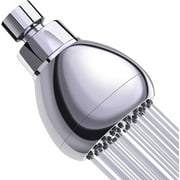 3 Inch High Pressure Shower Head - Best Pressure Booster, Wall Mount, Bathroom Shower Head For Low Flow Showers