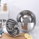 thumbnail image 5 of Tazón De Acero Inoxidable Tazón De Cocina Tanque De Condimento Y Tazón Para Batir Huevos De Fideos Tazón De Ensalada Espesado Para El Hogar Tazón De Sopa Para Hornear Lavabo De Verduras Sweethay HA018787-00, 5 of 7