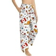 thumbnail image 2 of Xecao Canada Day Women's Straight Lounge Pajama Pants: The Epitome of Relaxed Sleepwear, 2 of 9