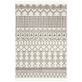 thumbnail image 4 of SAFAVIEH Kasbah Kiaran Geometric Aztec Area Rug, Ivory/Grey, 4' x 6', 4 of 10