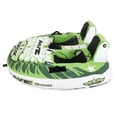 thumbnail image 2 of RAVE Sports Warrior II Double Seat Inflatable Towable Tube, Green, 2 of 11