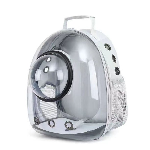 Mochila transportadora para mascotas, cápsula espacial, mochila para gatos, mochila impermeable para exteriores.