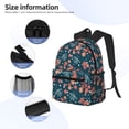 thumbnail image 4 of Daiia Happy Mother's Day School Backpack for Men Women, Unisex Large Waterproof Bookbag Schoolbag Casual Daypack for High School/College/Teens/Travel/Work Black, 4 of 8
