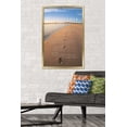 thumbnail image 2 of Footprints in the Sand Wall Poster, 22.375" x 34" Framed, 2 of 4