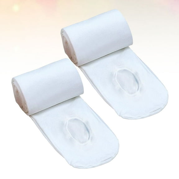 GOOHOCHY  2 Pairs Stockings for Women Sheer Ballet Tights Child
