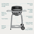 thumbnail image 4 of Charbroil® Bistro Pro™ Electric Grill + Charcoal Mode, 4 of 14