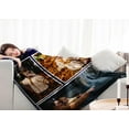 thumbnail image 4 of Custom Blanket with Picture, Customized Throw Photo Blankets Personalized Birthday Gifts for Women, Mother in Law, Grandma Family Anniversary Christmas - 9 Photos Collage, 4 of 6