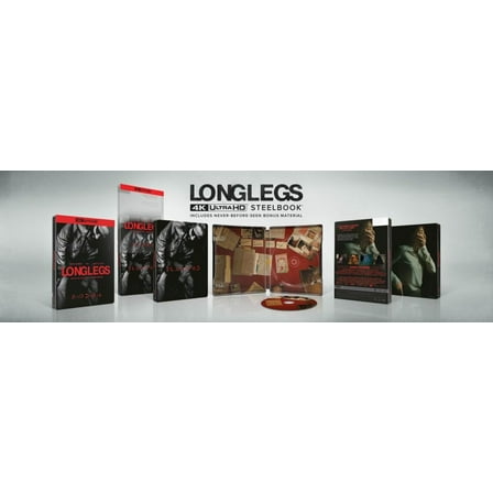 Longlegs (Steelbook) (4K Ultra HD) Decal - Neon, Horror
