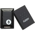 thumbnail image 7 of Zippo Lighter - Personalized Custom Message Engrave on Back for Billiards 8-Ball Pool (Black 28432), 7 of 7