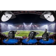 Dephen 500W Led Stadium Lights - 70000 Lumens (1500-2000W Metal Halide Eq.) Stadium Lights Outdoor 100-277V Stadium Flood Lights Outdoor 5000K IP66 Waterproof UL-Listed LED Arena Lights