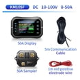 thumbnail image 2 of Power Volt-Ammeter Lithium Lead Acid Battery Capacity Indicator RV Battery Monitor ,Test Precision, 2 of 7